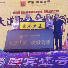 湯鎮(zhèn)業(yè)、洪欣出席中梁·國賓壹號啟動儀式！